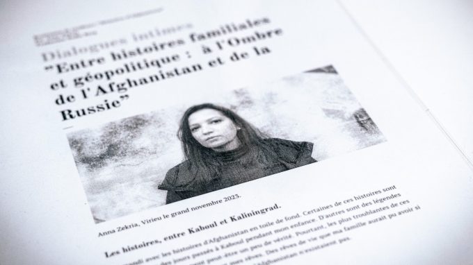 Anna Zekria : une résidence qui explore les mémoires individuelles et collectives à travers l&rsquo;art et les archives.